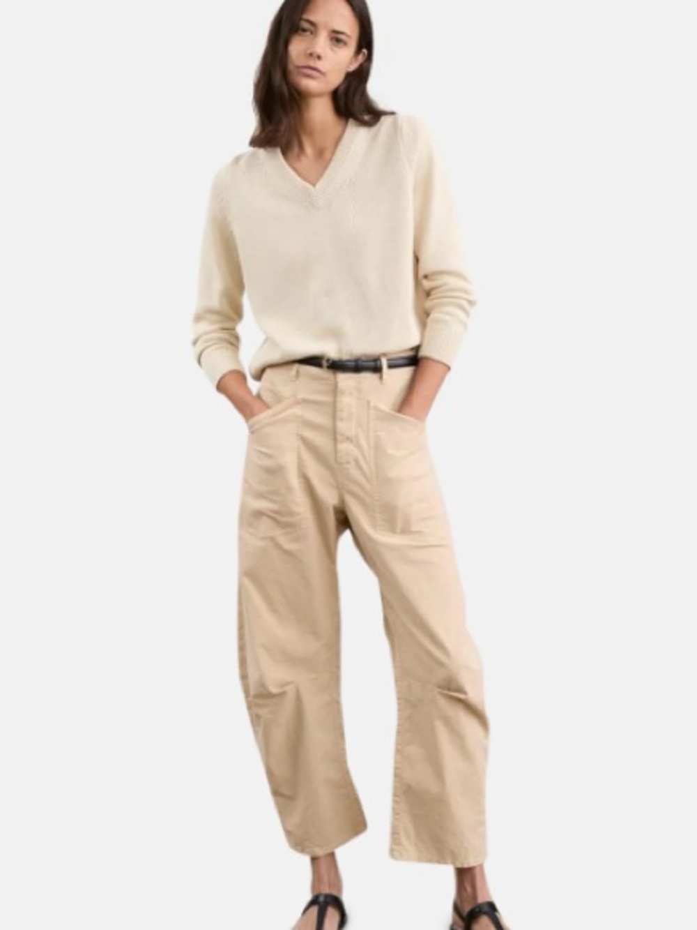 NWT Nili Lotan Cotton Shon Pants